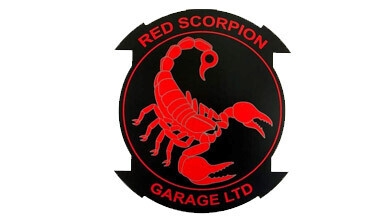 Red Scorpion Garage Logo